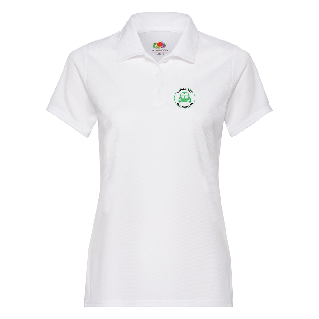 Ladies White Polo Shirt – LSMOC